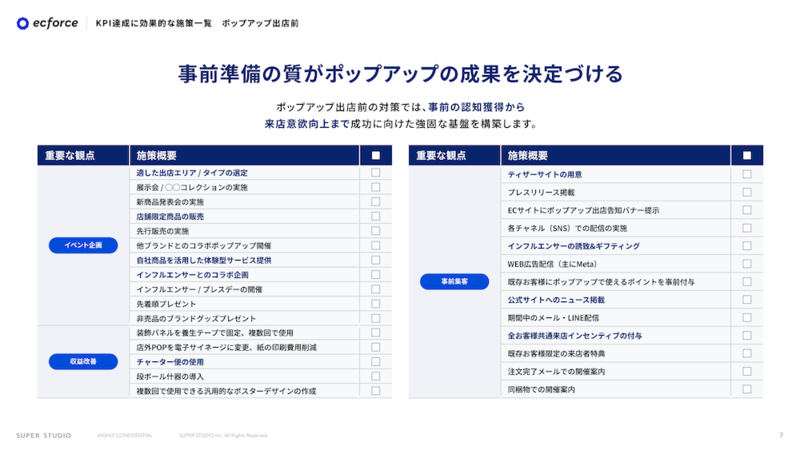 施策一覧