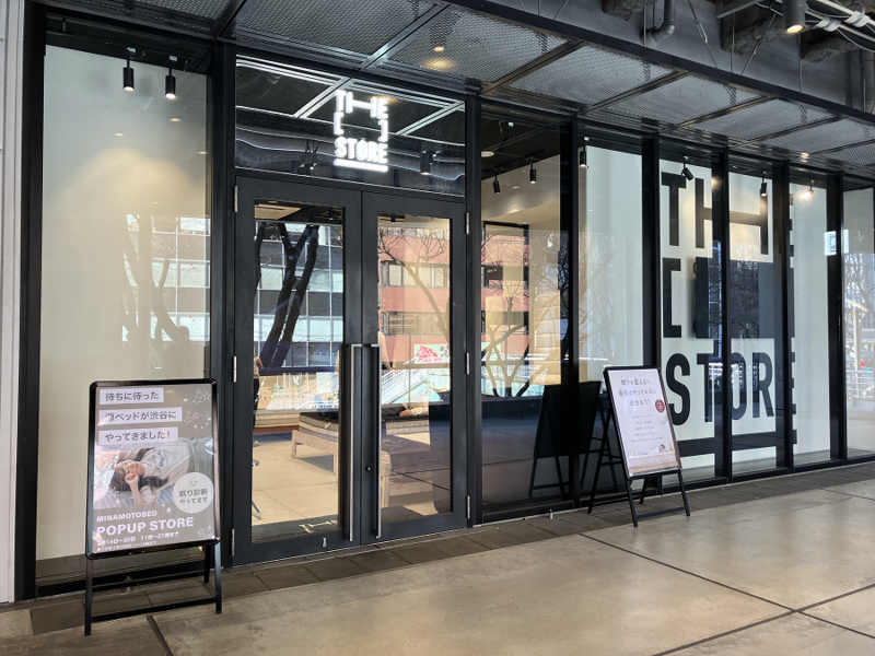 THE [　] STORE出店の様子