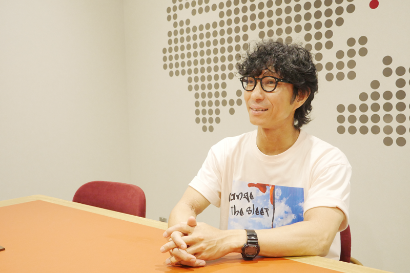取材の様子