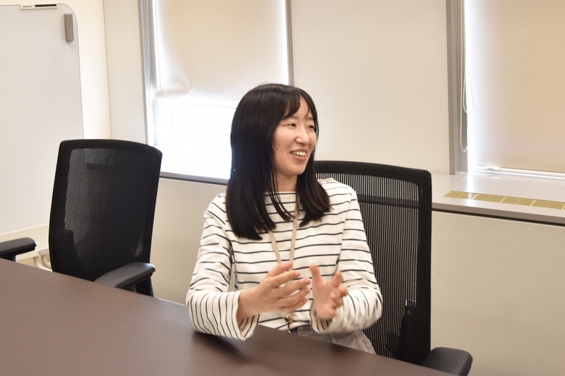 取材の様子