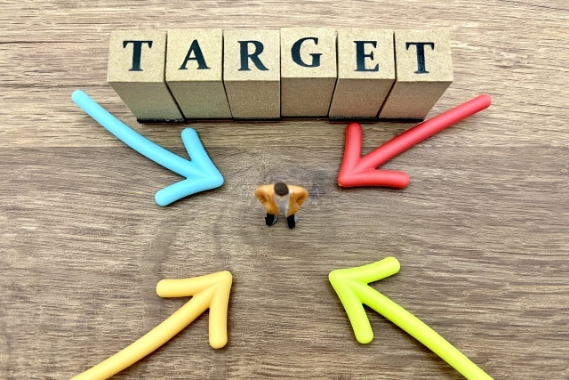 ターゲットを表した様子