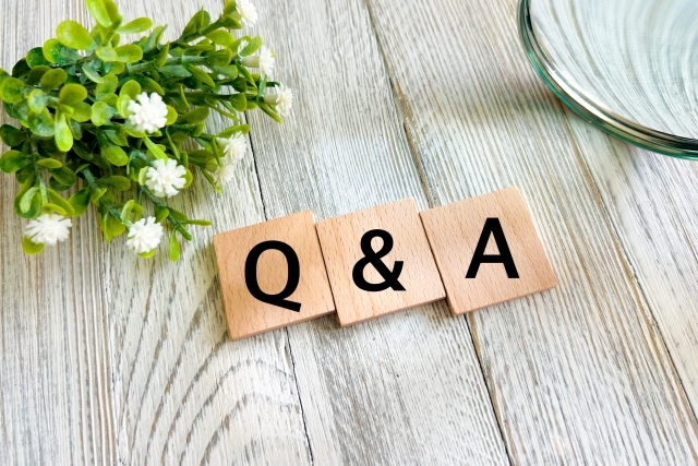 Q&Aの文字