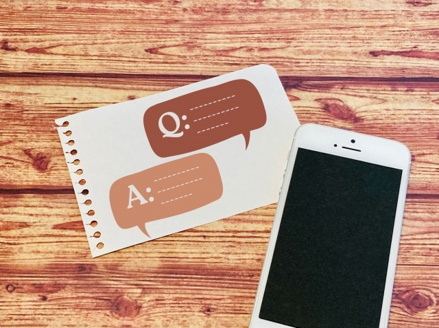 スマホとQ＆A