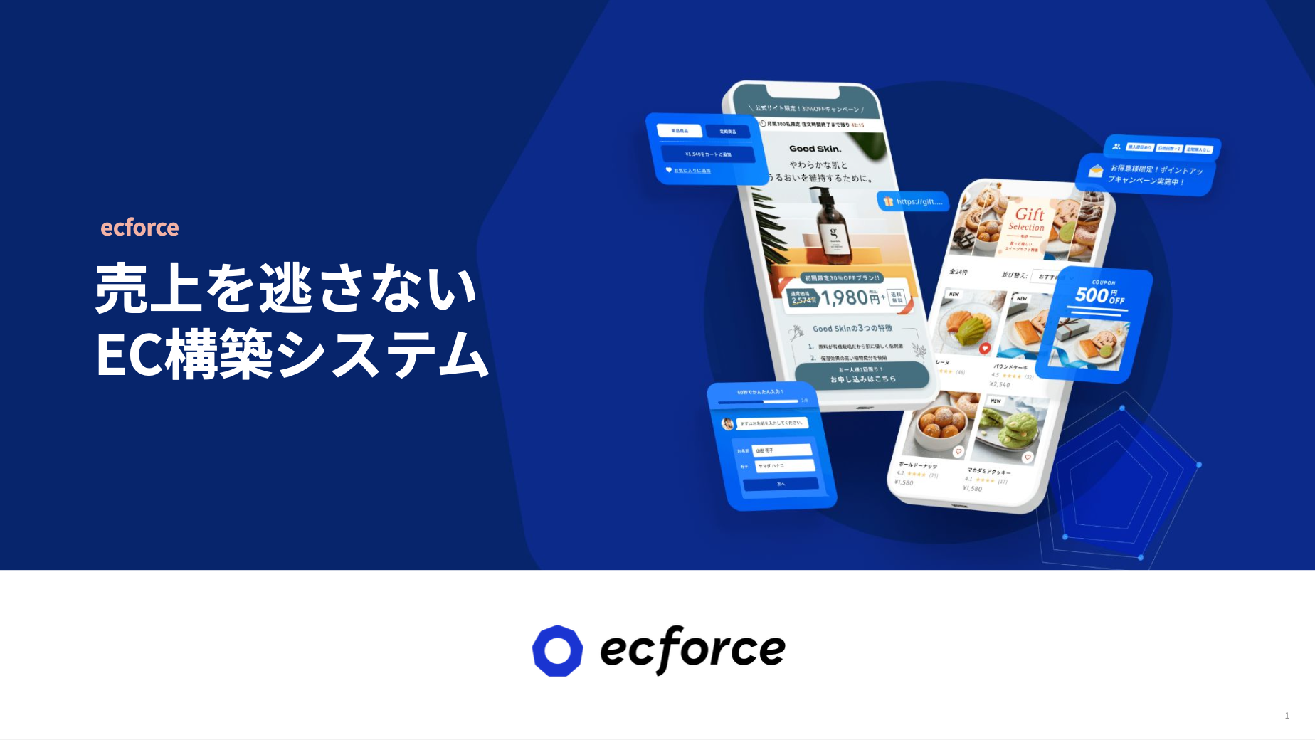 EC構築システム『ecforce』サービス資料