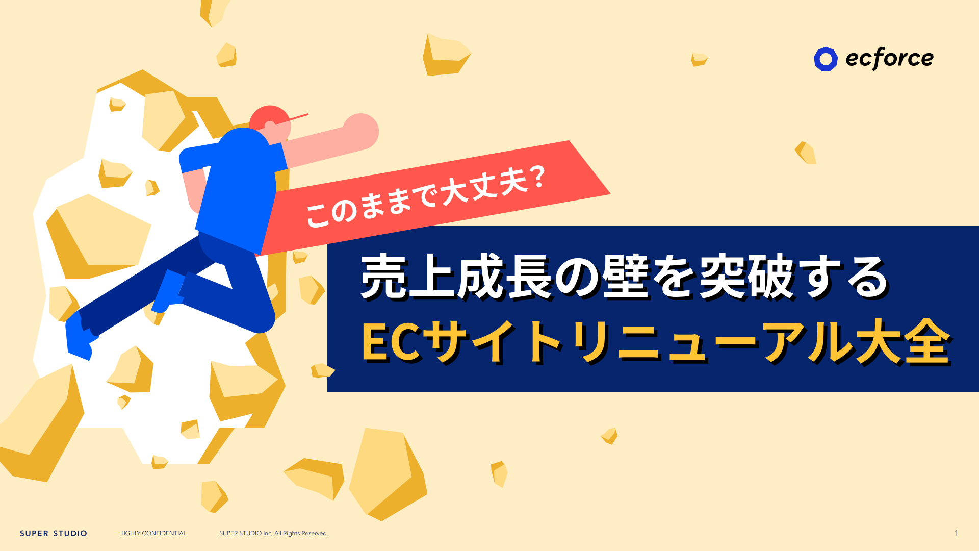 売上成長の壁を突破するECサイトリニューアル大全